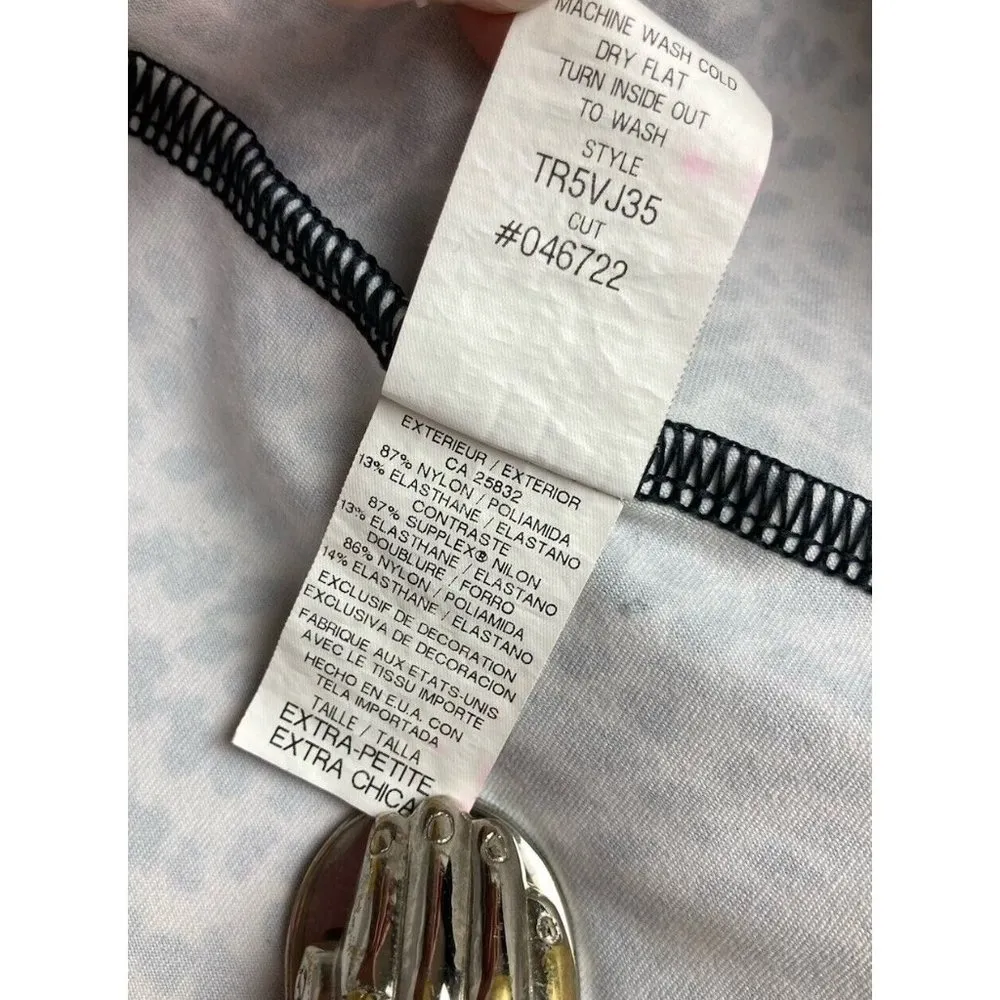 Trina Turk  Recreation Mixed Print Jacket Womens XS Full Zip Colorful Stretch - Image 6