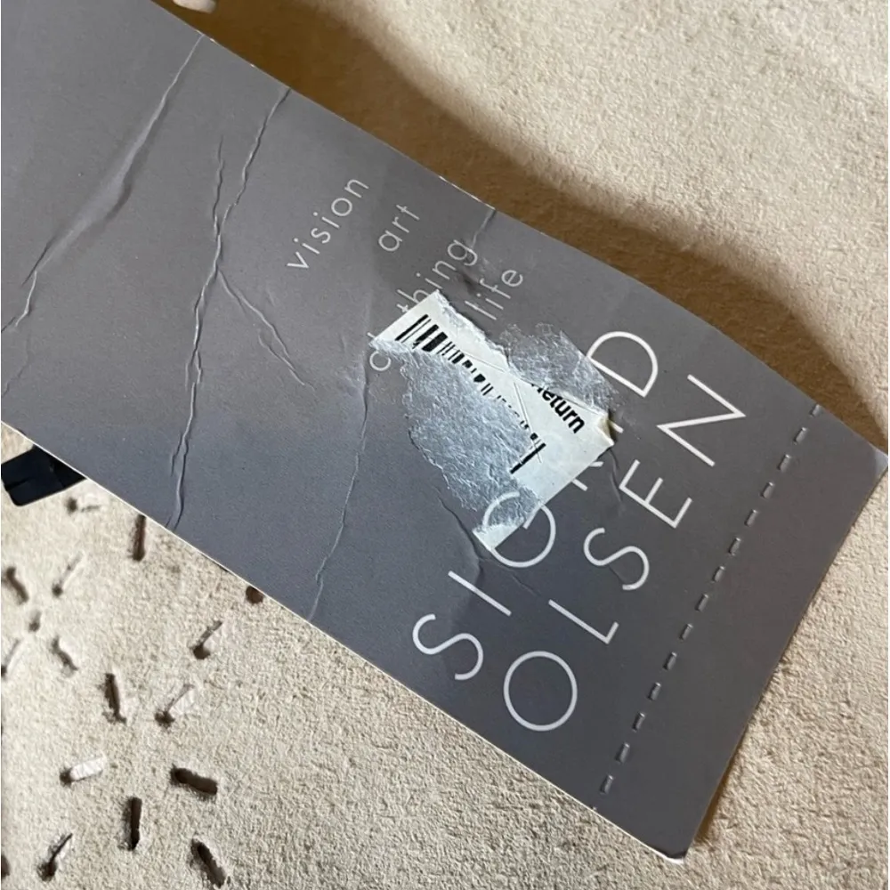 New with Tags Sigrid Olsen Suede Jacket Blazer Tan Medium - Image 7