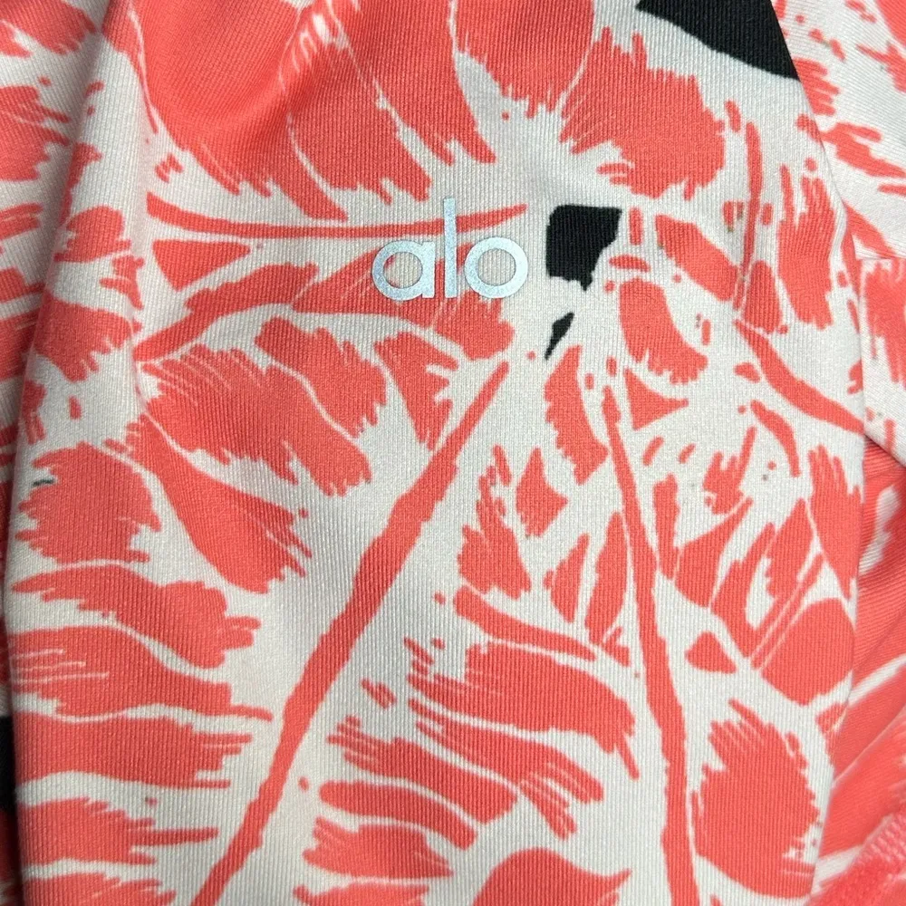 ALO Yoga Palm Springs Guava Leaf Airbrush Leggings XS - Image 8