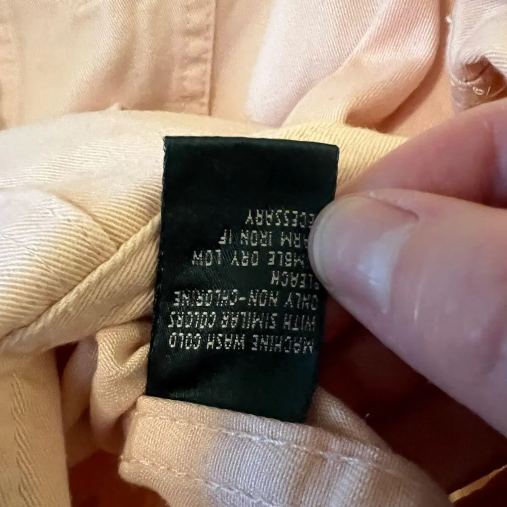 Lauren Jeans Co Lauren Ralph Lauren Denim Jacket Bashful Pink Trucker Vintage 2X - Image 14