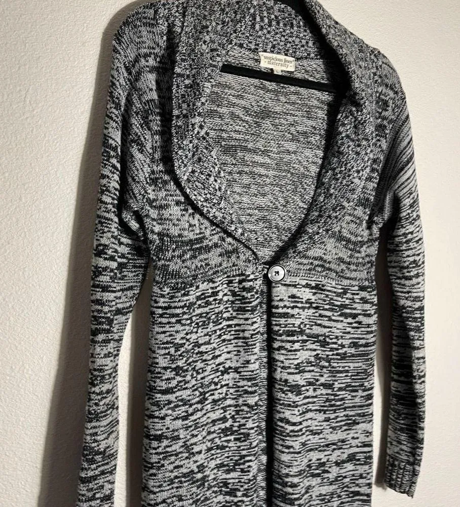 Suspicious Lines Cardigan‎ Sweater Black Size undefined - Image 5