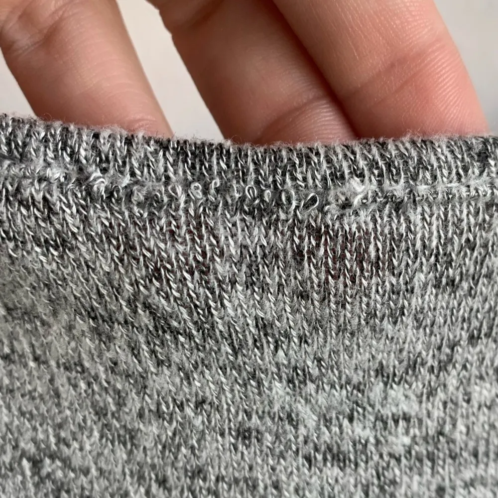 Alya Heathered Gray Short Sleeve Wrap Dress - Image 7