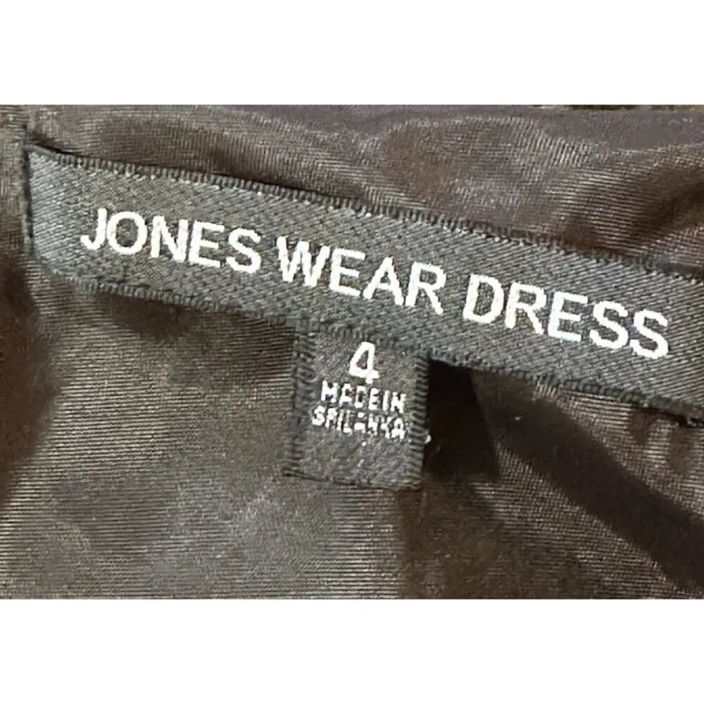 Jones New York Slip Dress Multi-Tiered Scoop-Neck Cottagecore Layered Whimsigoth - Image 7