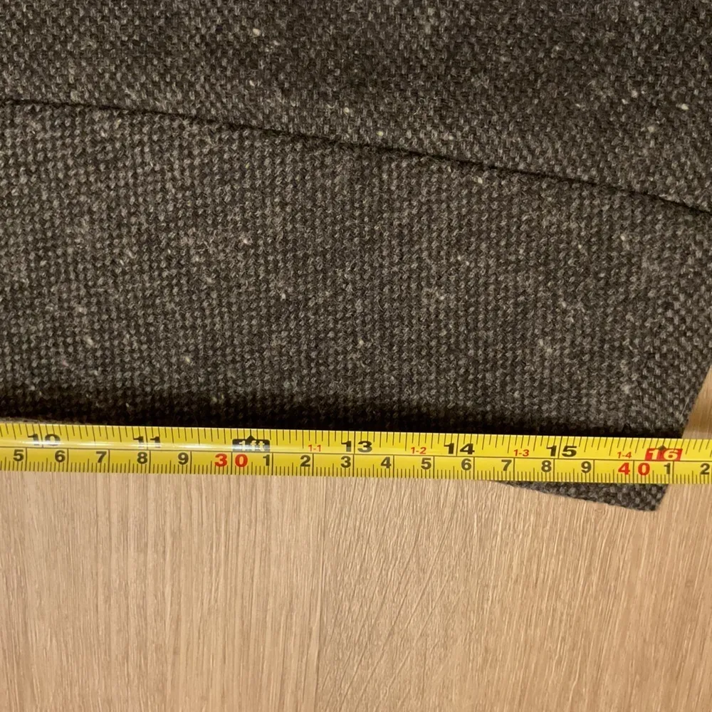 Eddie Bauer Wool Blend Grey Brown Skirt Professional Career Wear Women Size 8 - Image 9