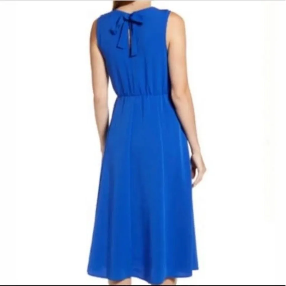 NEW Bobeau Royal Blue Sleeveless Midi Dress - Image 3
