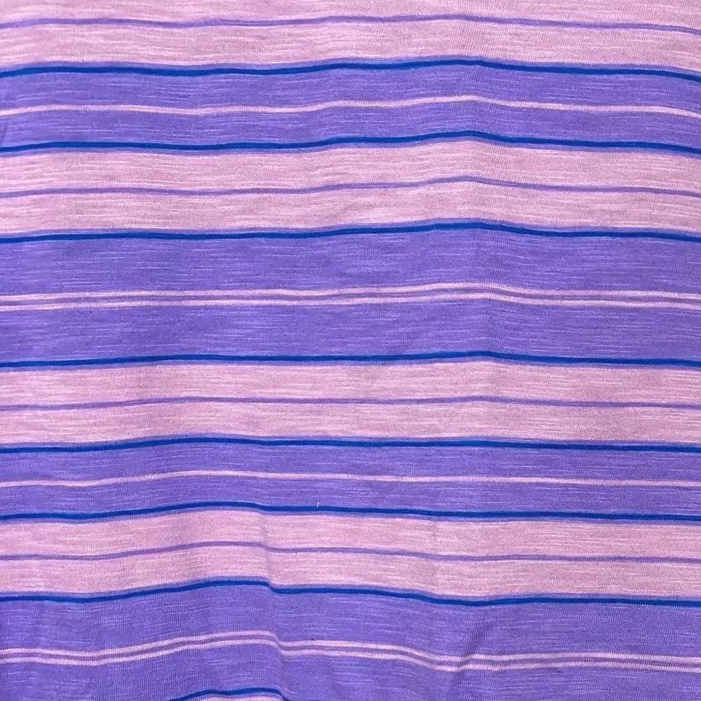 Lane Bryant purple striped relaxed fit  sz 14/16w - Image 2