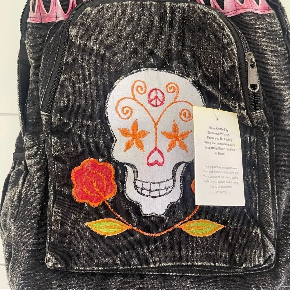 Rising International Skull Backpack - Image 2