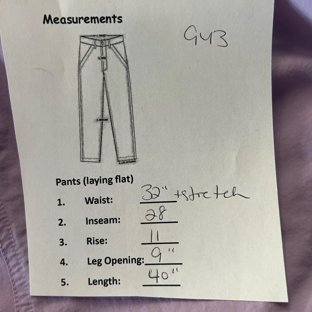 TNA Women's Sawyer Pant Size L Lavender Purple High Rise Casual Size L - Image 13