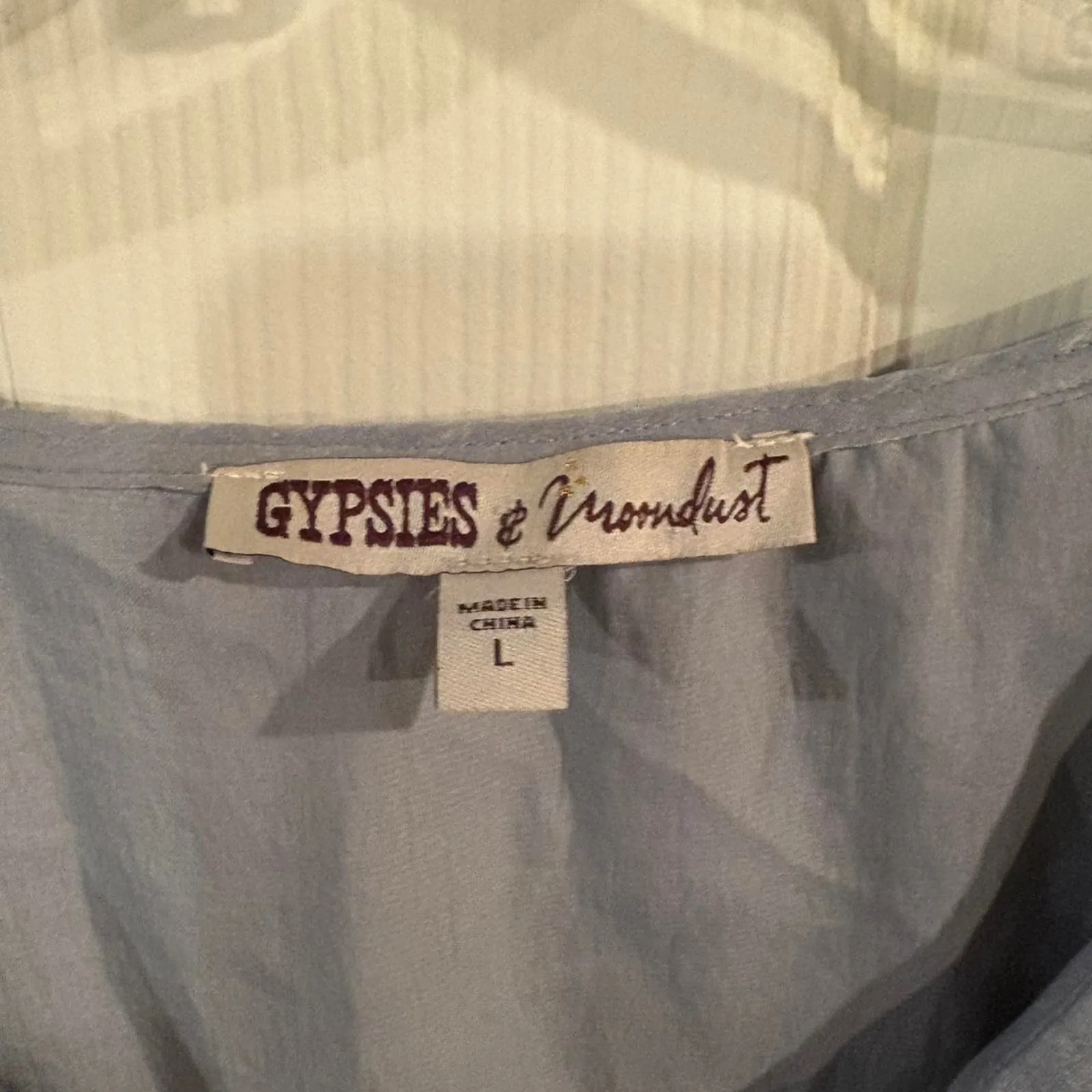 Light blue gypsies moondust top - Image 2