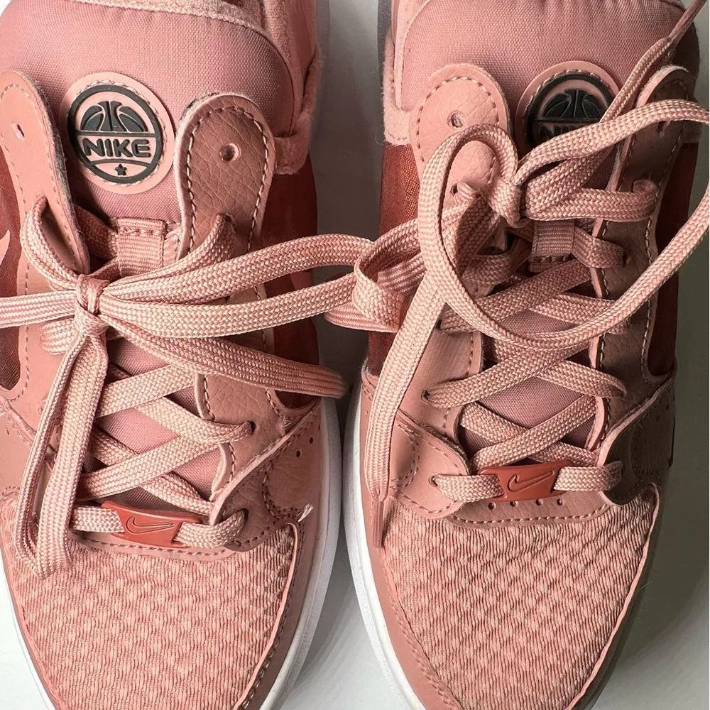 WOMEN'S NIKE COURT VISION ALTA TXT PLATFORM SNEAKERS 9.5 pink basketball casual - Image 11