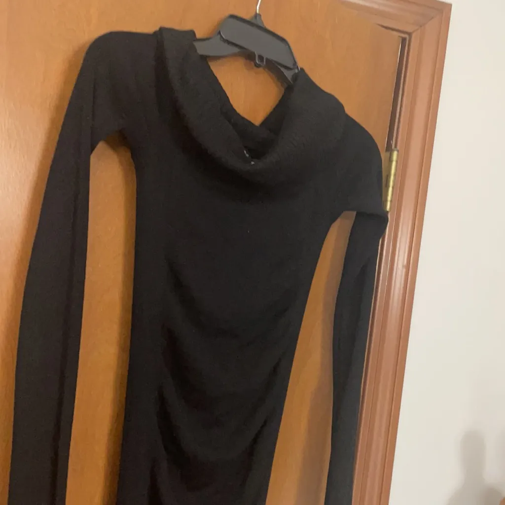 Express ruched sweater midi dress - Image 4