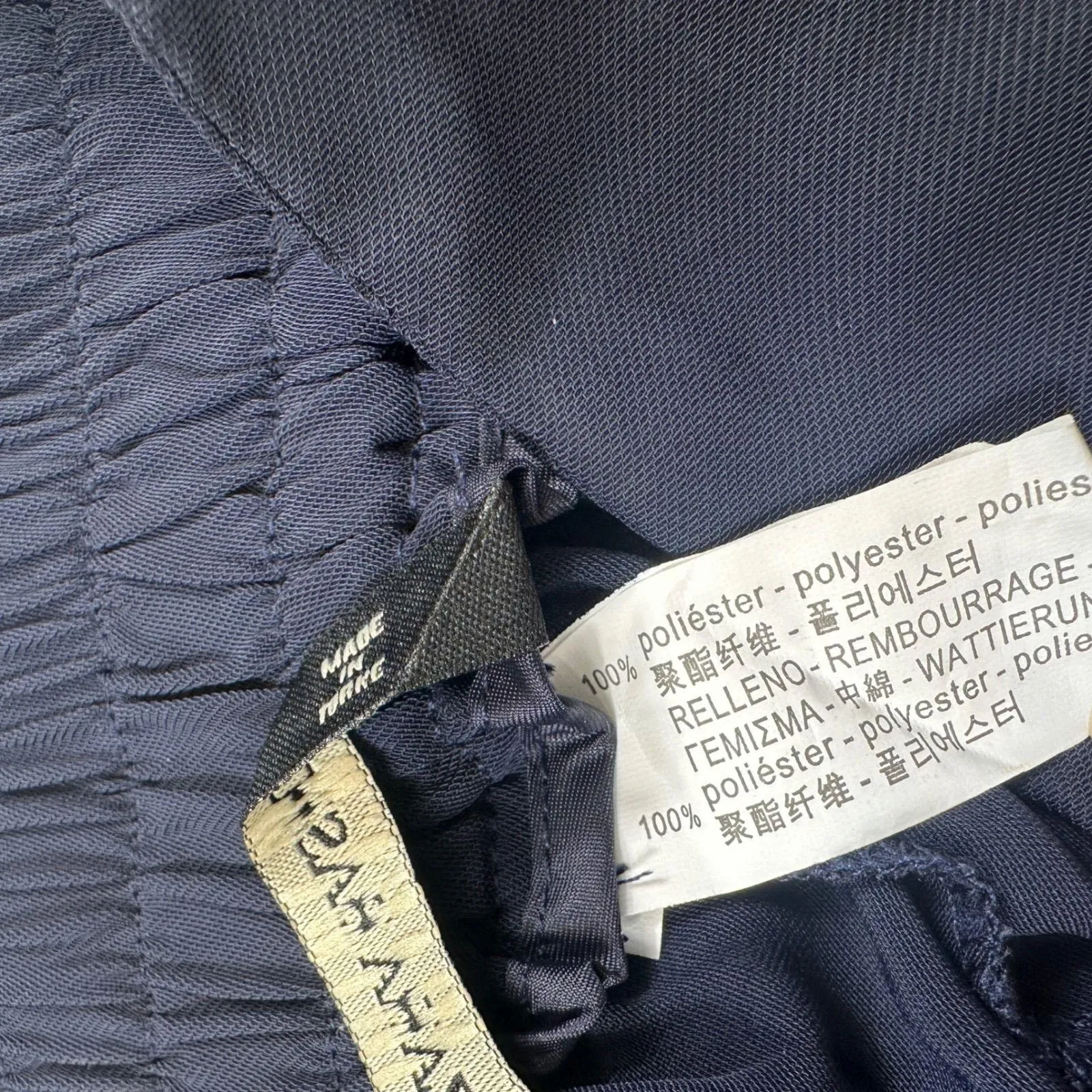 Zara Pants S Womens Wide Leg Blue Cropped Trousers Dress Work Casual Elastic - Image 8