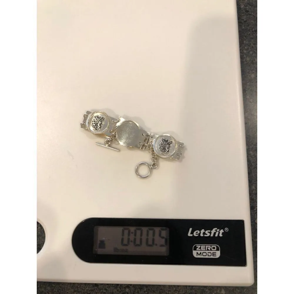 Sterling silver Link laminade bracelet Silver - Image 7