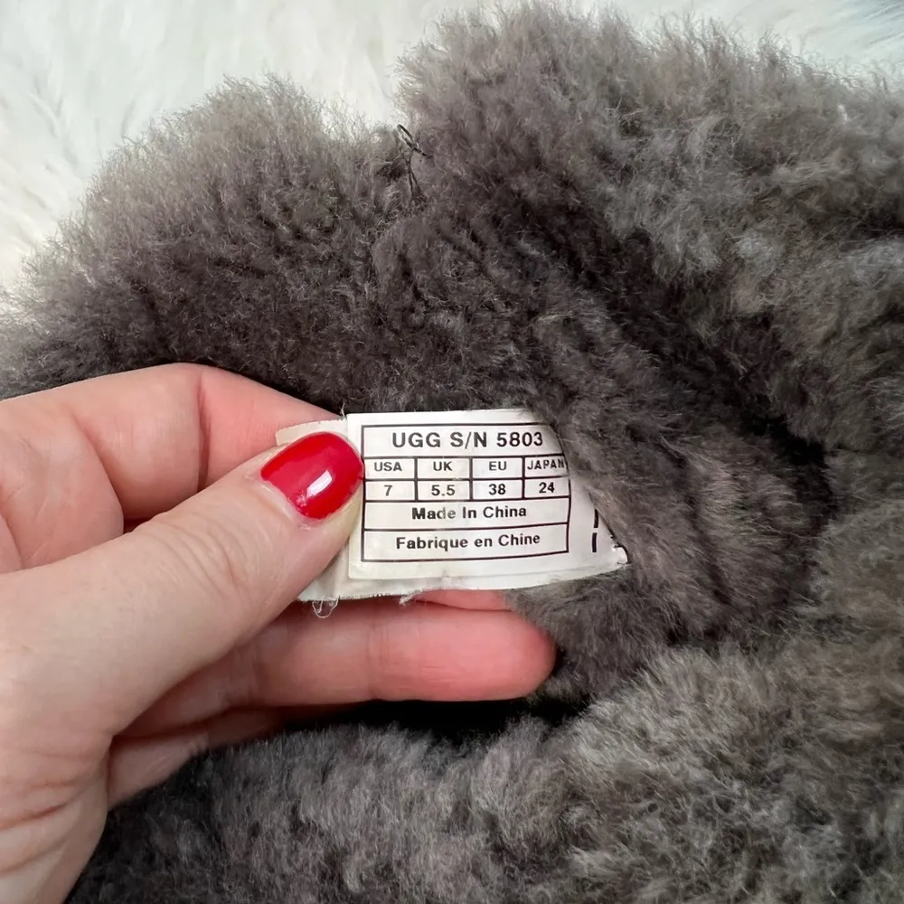 Ugg Bailey Button II Boot in Gray - Image 6