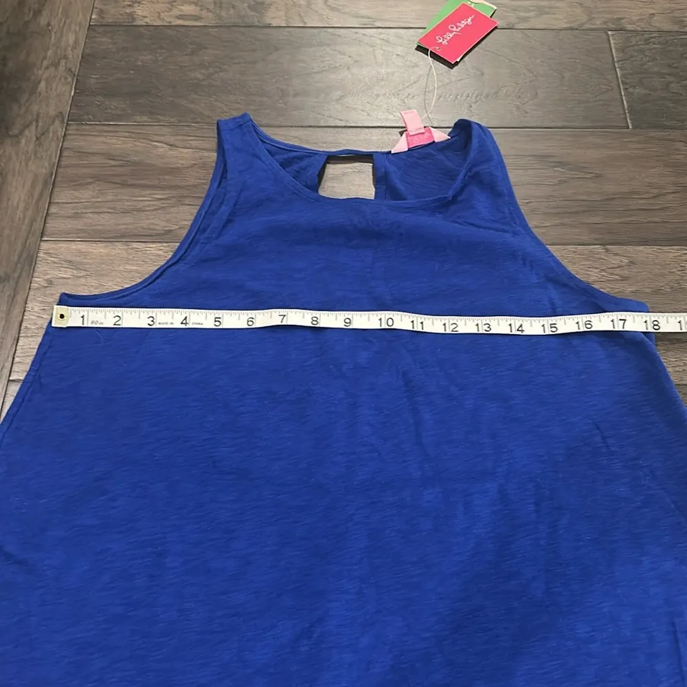 NWT Lilly Pulitzer Rexie Top in Twilight Blue Sz M - Image 10