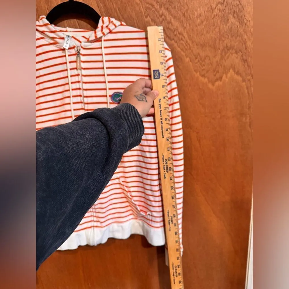 Cutter & Buck Orange Stripe Jacket UF Florida Gators Size L - Image 8