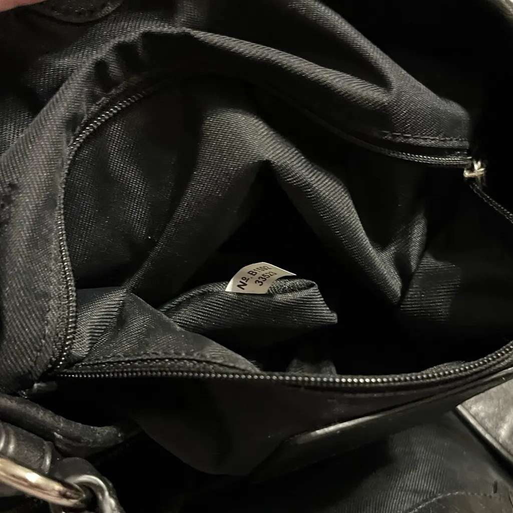 Coach Edie Shoulder Bag - black smoke & black signature jacquard - Image 10