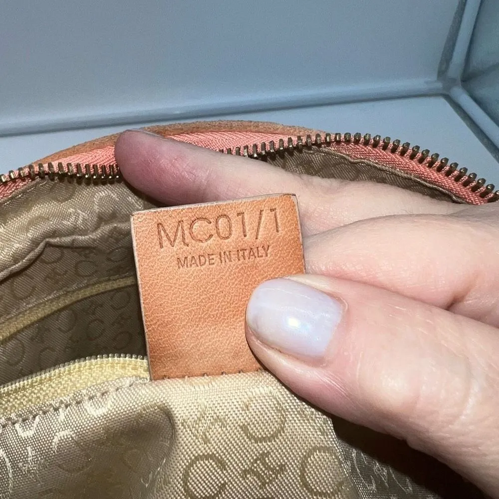 CELINE Céline Suede Leather Boston Travel Bag Pink - Image 13