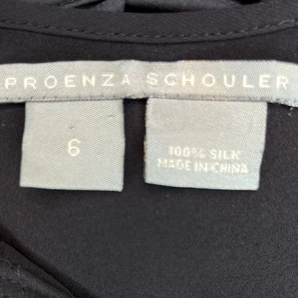 Proenza Schouler Pin Tucked Blouse - Image 8