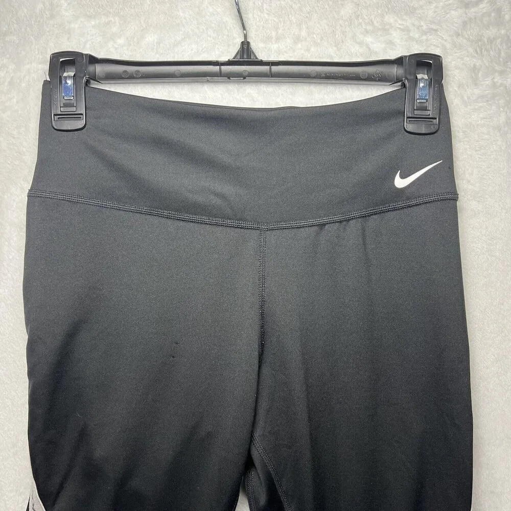 Dri Fit Leggings Women Small Cropped Graphic Running Yoga Athletic - Image 4