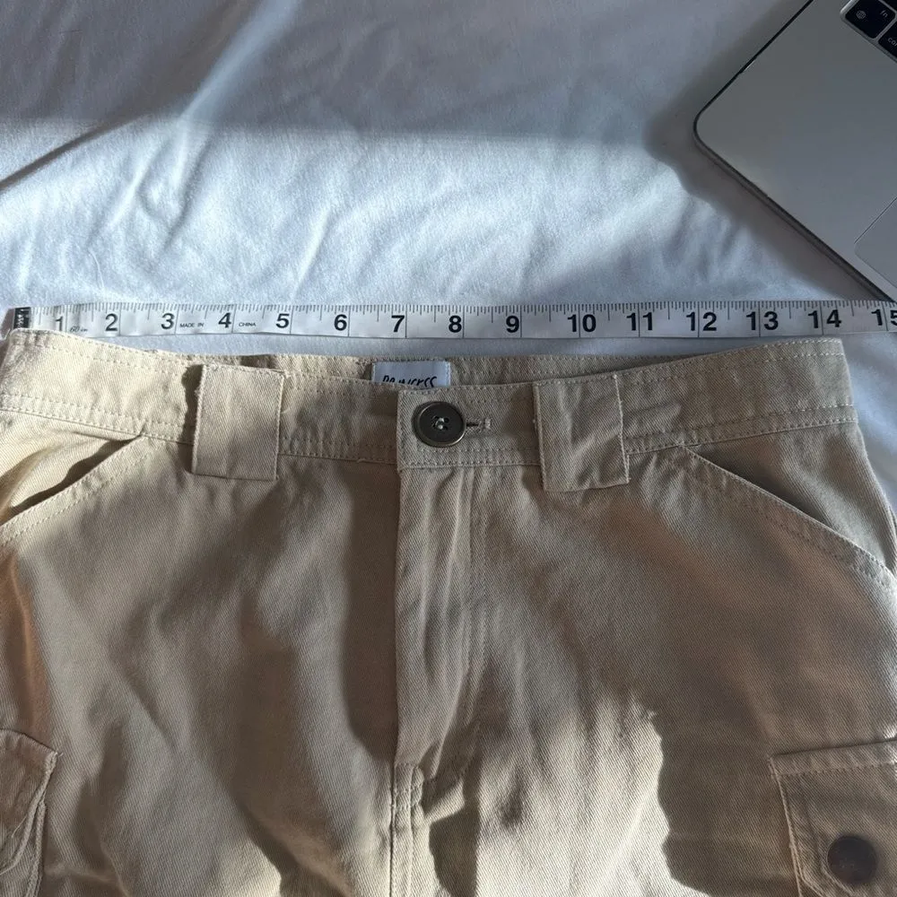 Princess Polly Lydie Cargo Mini Skirt Beige - Image 6