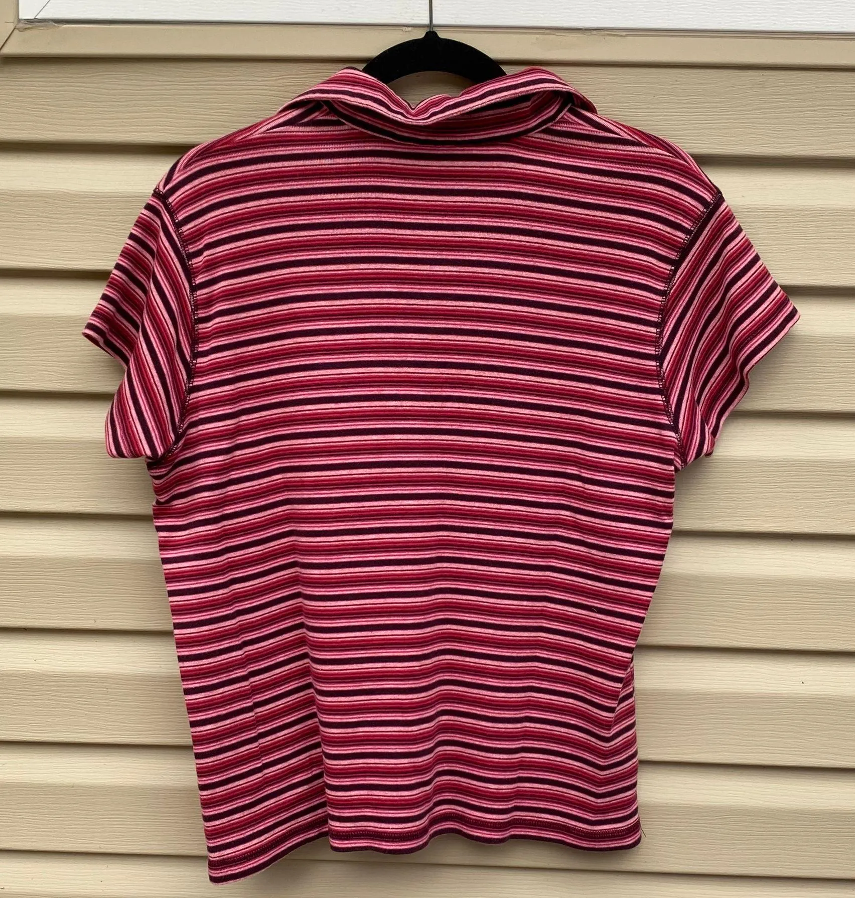 Faded Glory Striped Collared Shirt - Image 2