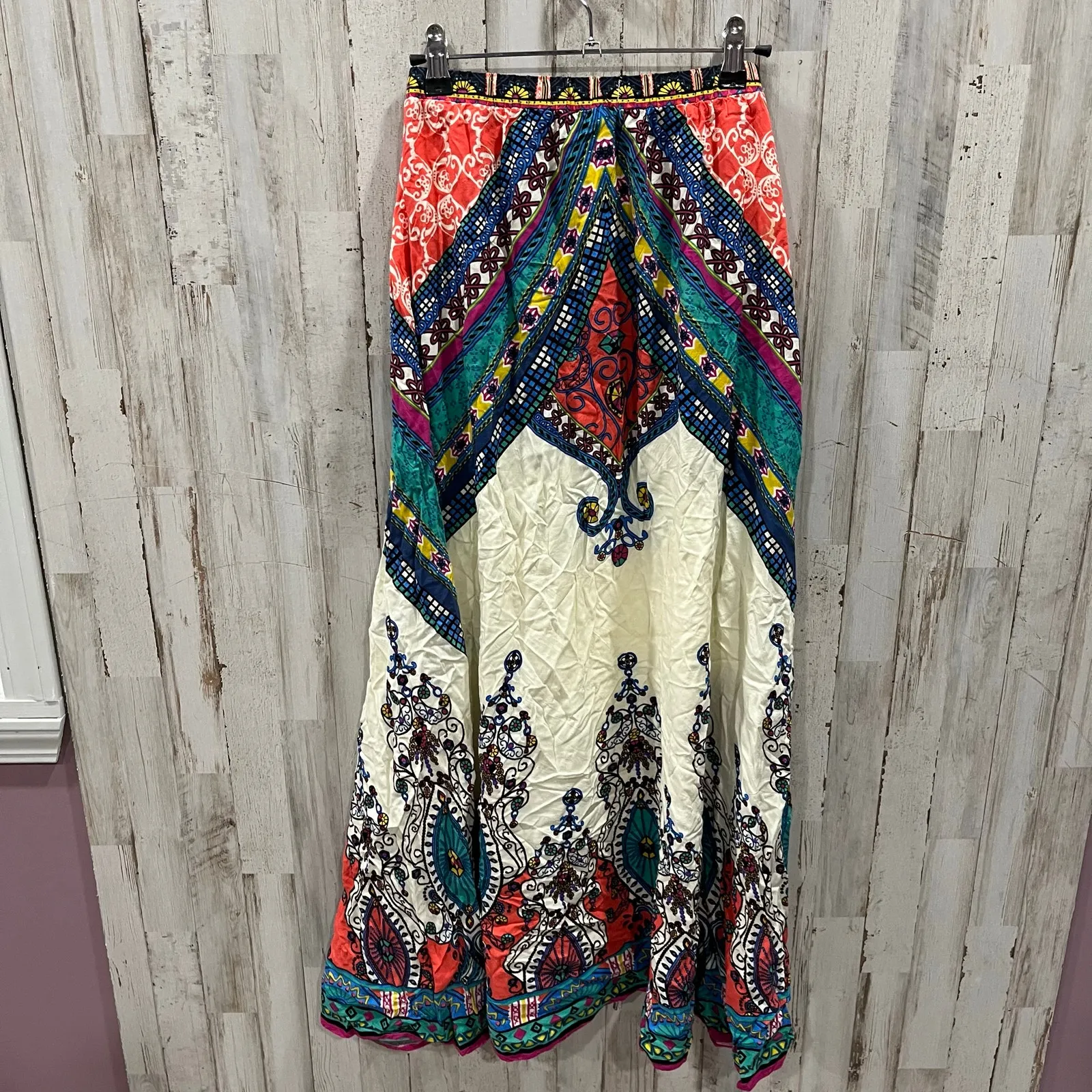 Anthropologie Flying Tomato Boho Festival Maxi Skirt Small Hippie 70s Modest - Image 4