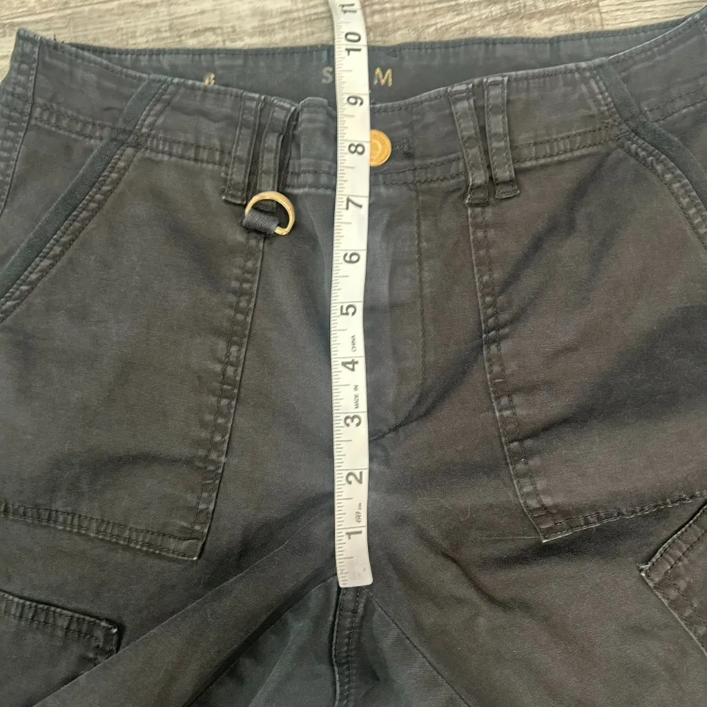 White House Black Market Washed Black Slim Crop Pants O38 - Image 8