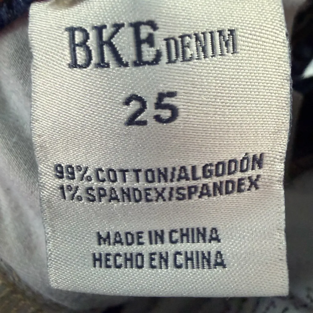 BKE Billie Ankle Skinny Stretch Jean Size 25 - Image 4