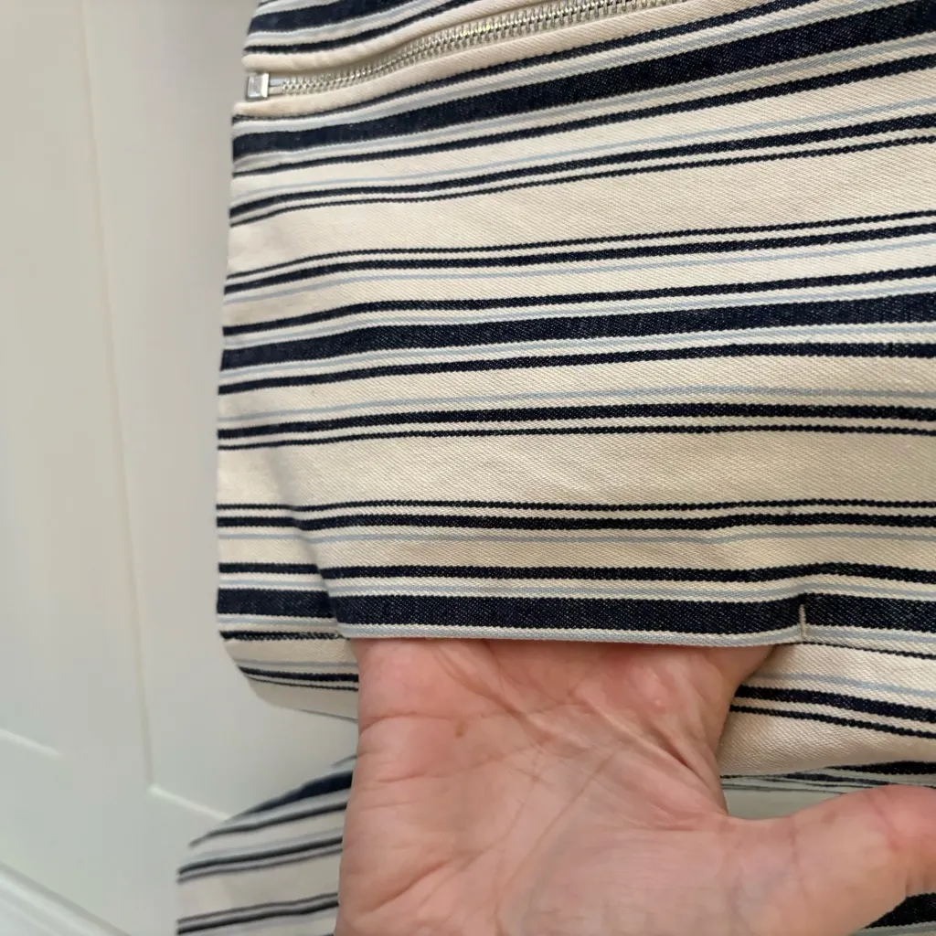 Madewell Crop Cardigan Jacket Zip-Up. Size Small. - Image 7