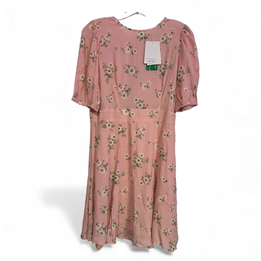 NWT & Other Stories pink flower dress - Image 2