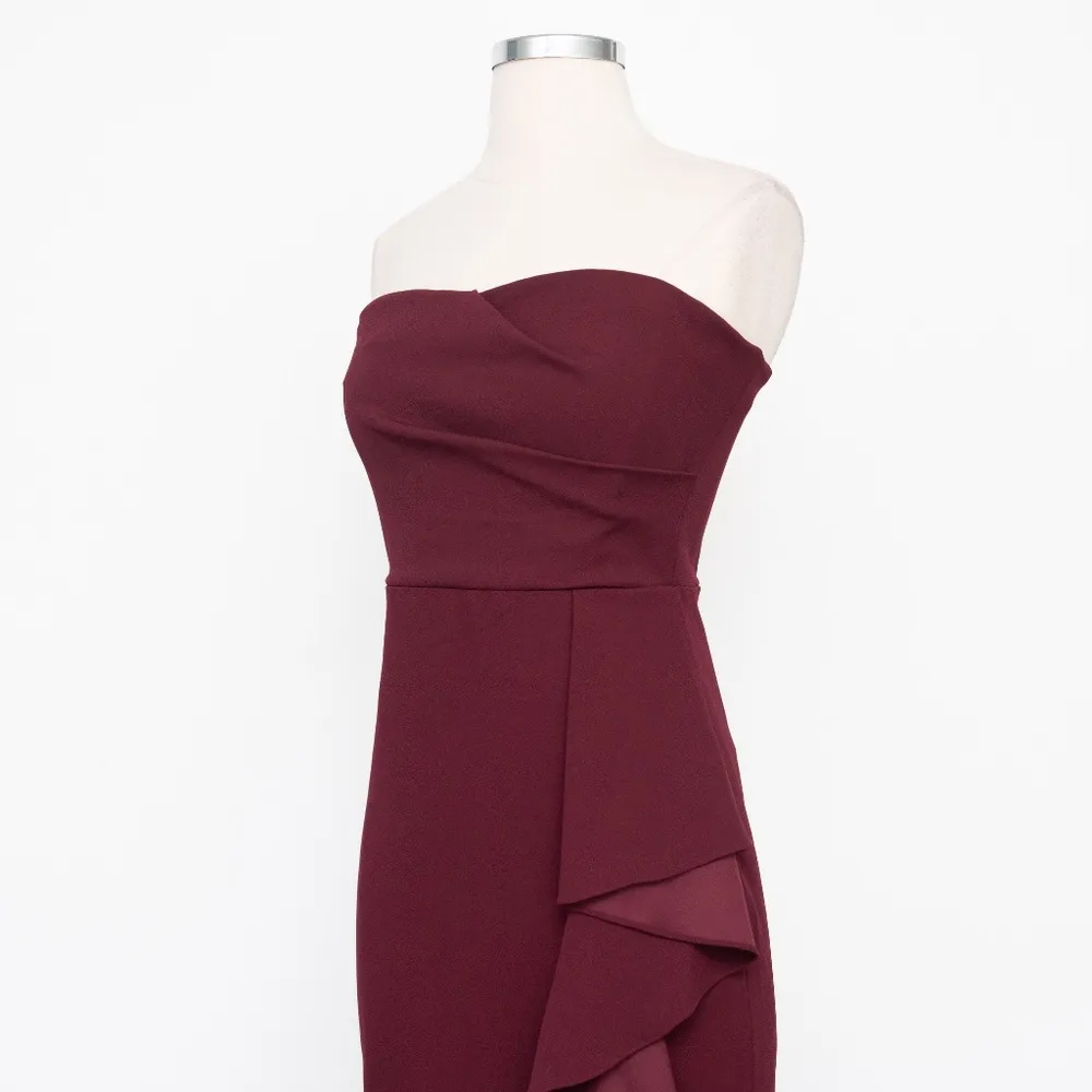 Dress the Population. Liv Strapless Ruffle Dress. - Image 10