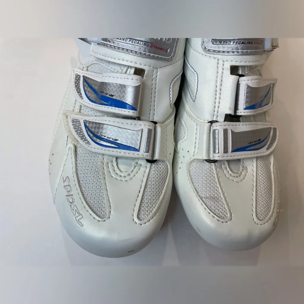 Shimano Women’s SPDSL WR41 White Road Cycling Shoes‎ Size 8 (EU 40) - Image 7