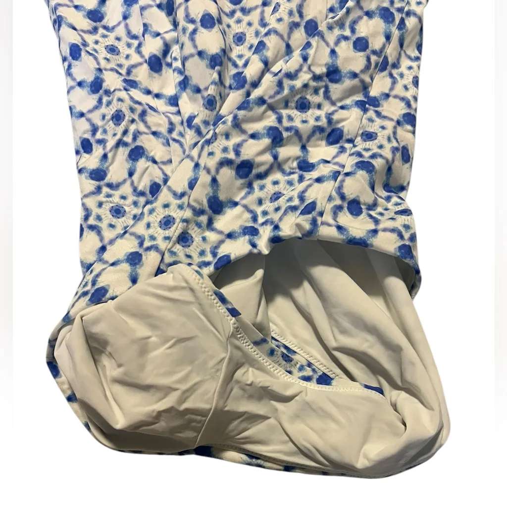 Vilebrequin Women’s Blue Ikat Medusa One Piece‎ Swimsuit Size 8 - Image 9