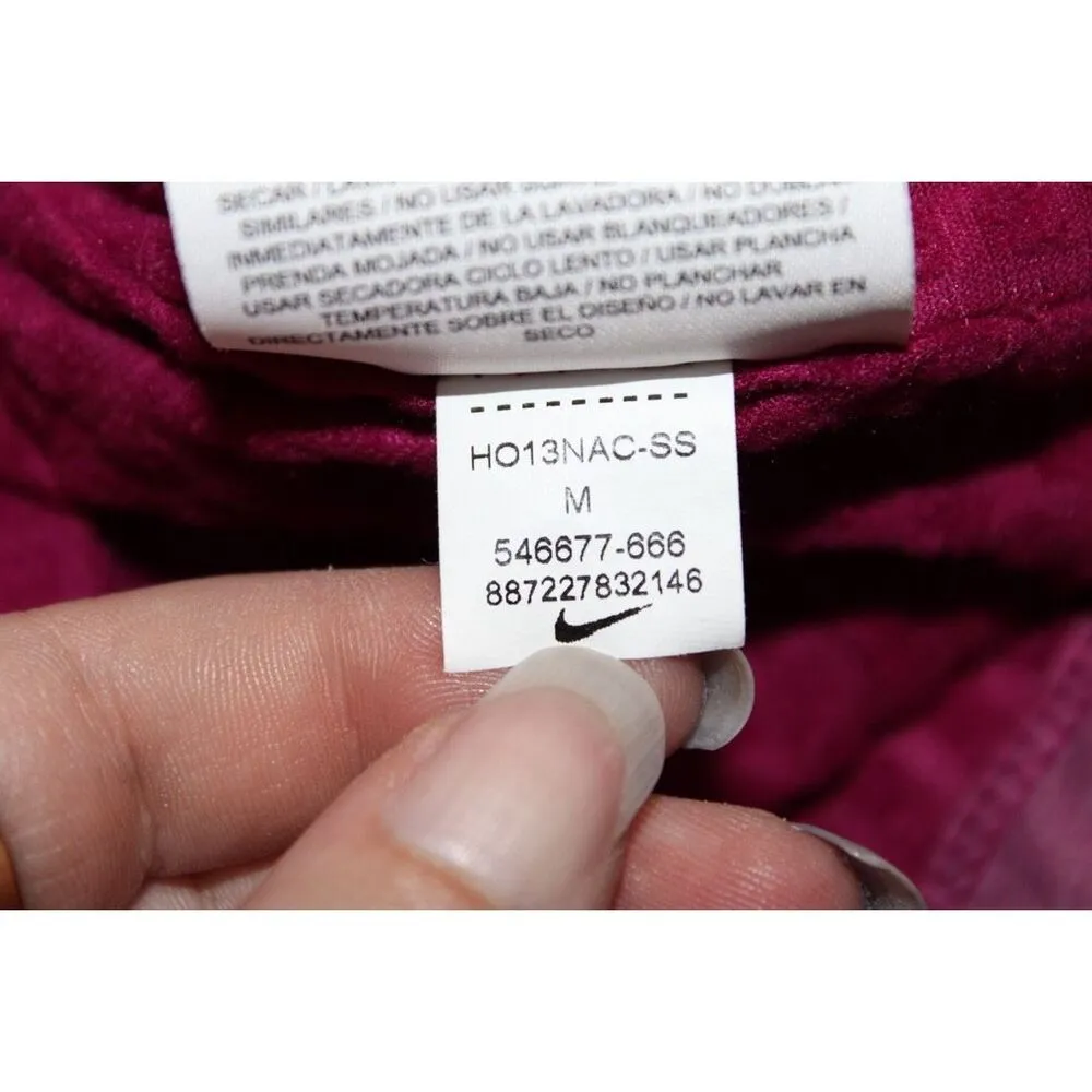 Womens Nike Dri-Fit Shield Element Full Zip Running Jacket Pink Silver Size M - Image 7