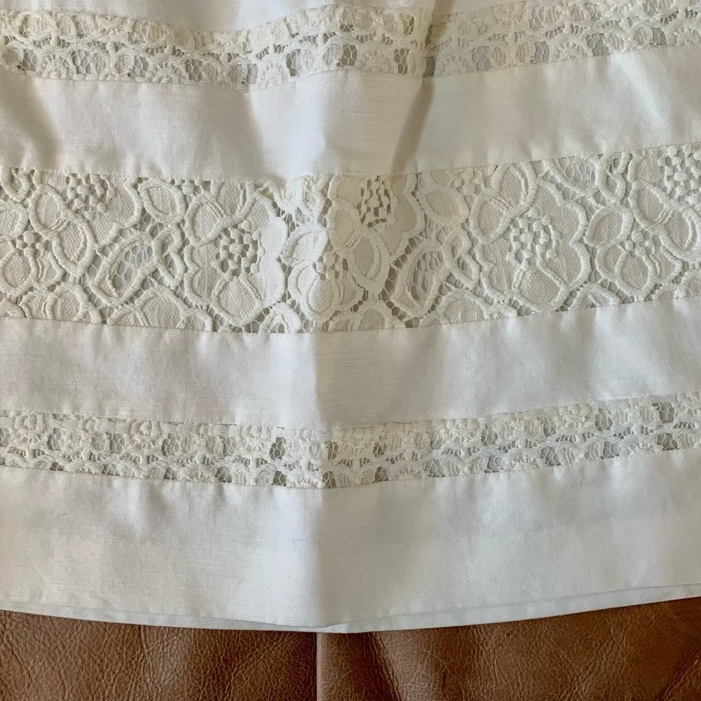 NEW Ann Taylor LOFT Ivory Skirt - Image 2