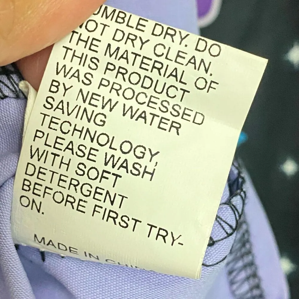 ROMWE Kawaii Cartoon Graphic Pleated Skirt With Chain Women's Size L - Image 7