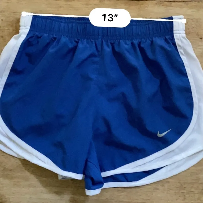 Nike Dri‎ Fit Tempo Women’s Sz S Royal Blue/White Athletic Shorts - Image 8