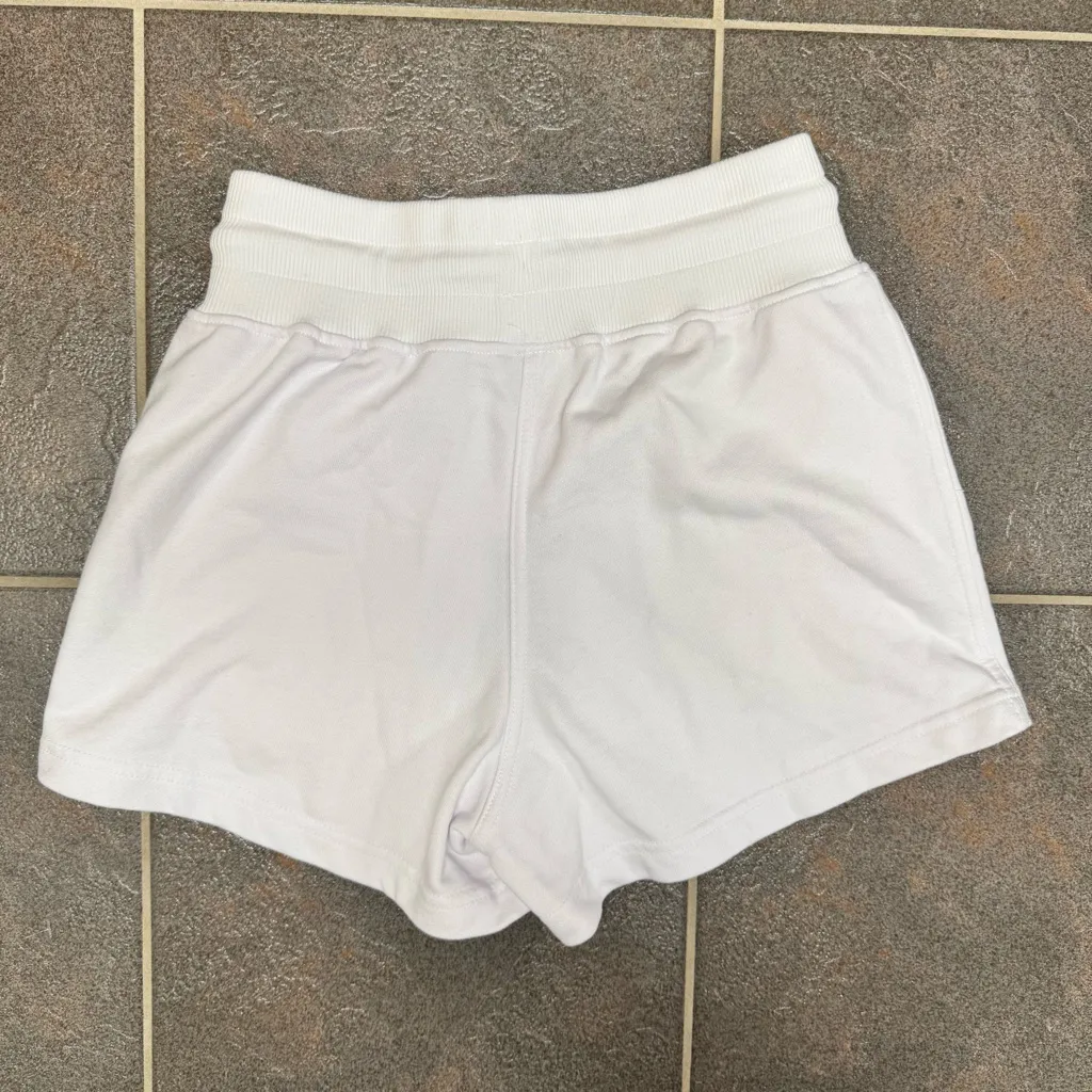 NEW Oner Active Classic Shorts Pull On Drawstring Sweatshorts White Small S - Image 12