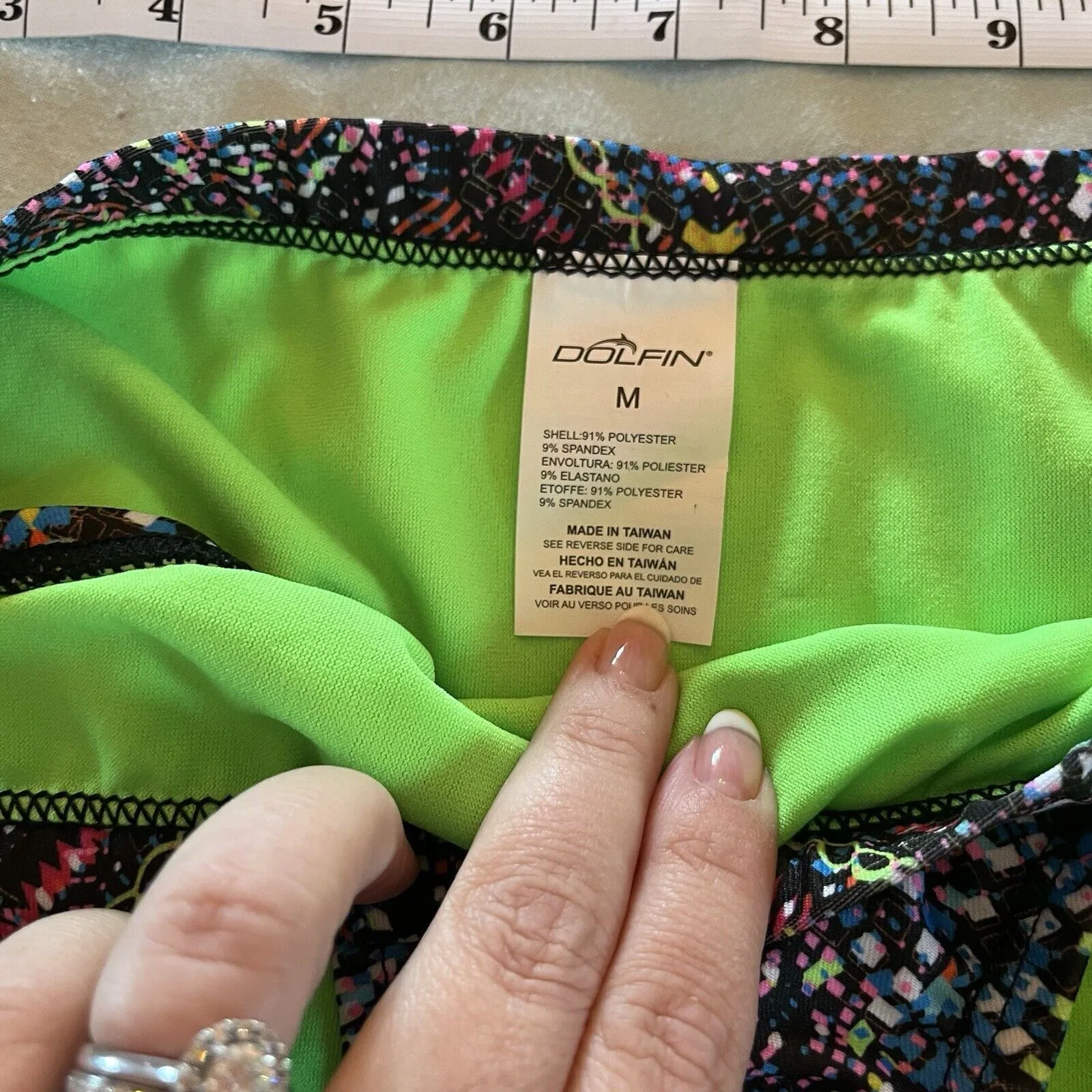 Dolfin Uglies Multicolor Bikini Bottom Swimsuits Women Size M summer beach New Size M - Image 5