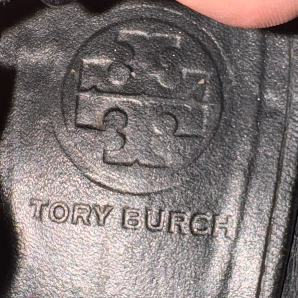 Tory Burch Claire Black Ballet Flats size 9 - Image 2