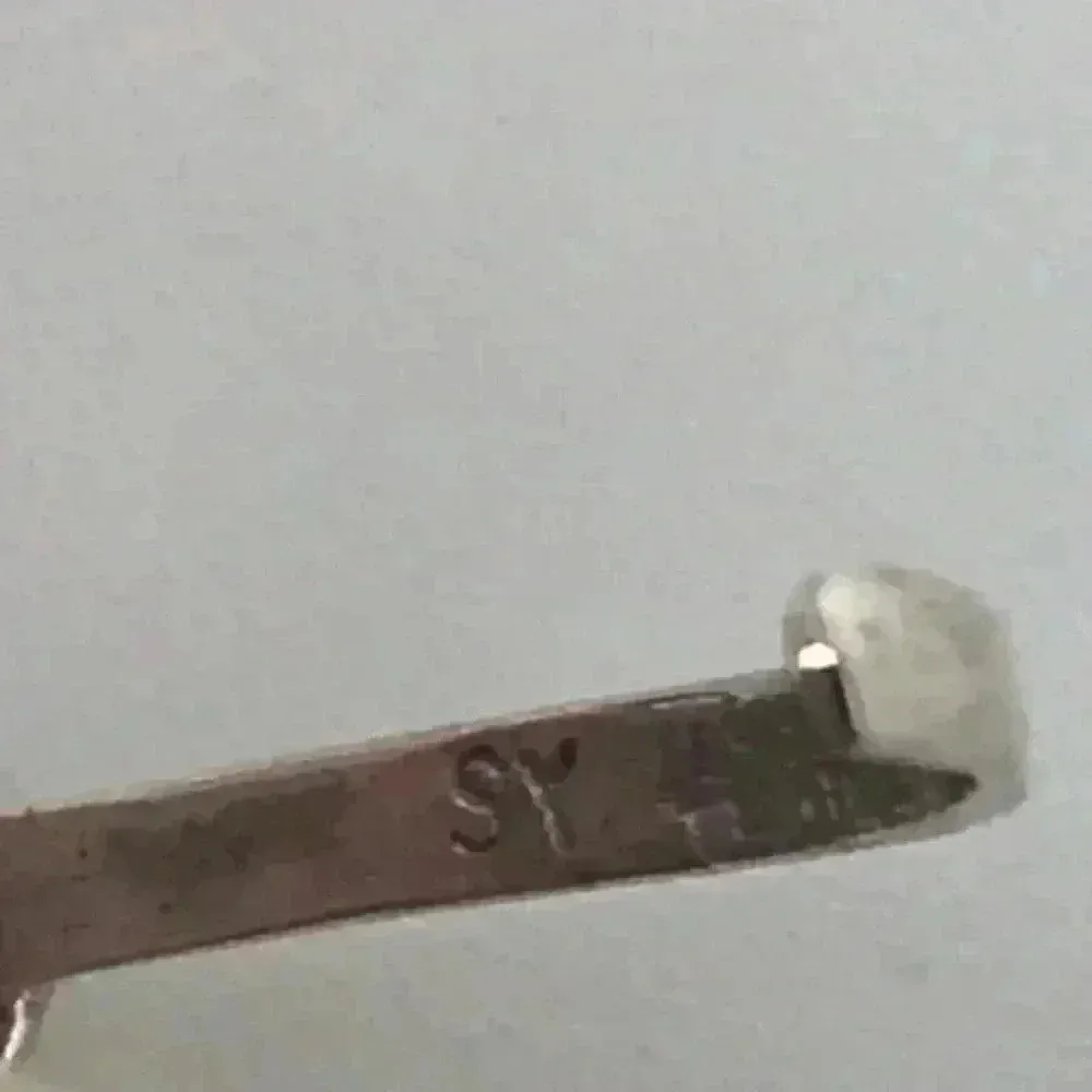 925 STERLING SILVER BEADED FLOWER ADJUSTABLE OPEN TOE RING SIZE XS Green - Image 12