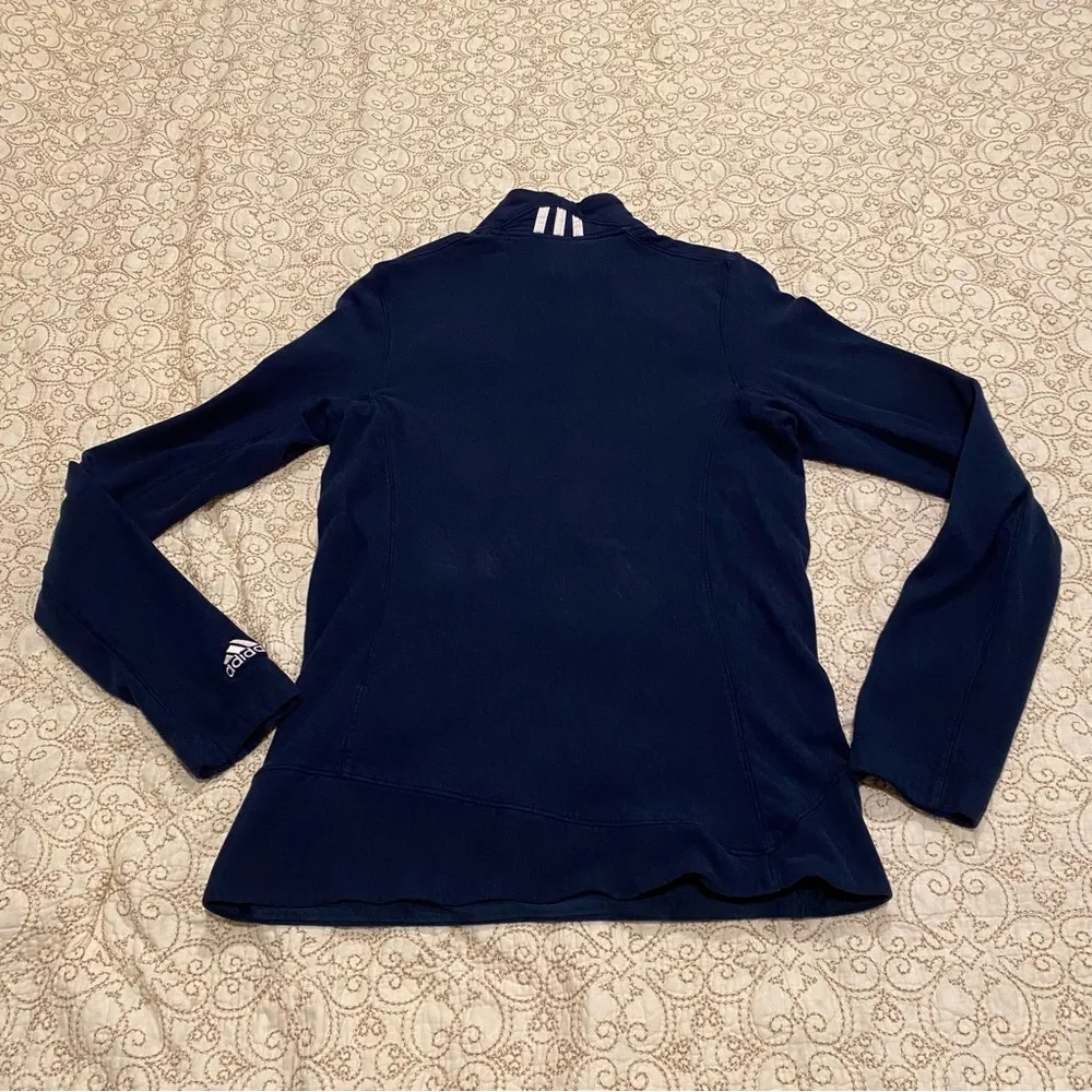 adidas Navy Blue Women's PITT Pullover Size Small - Image 11
