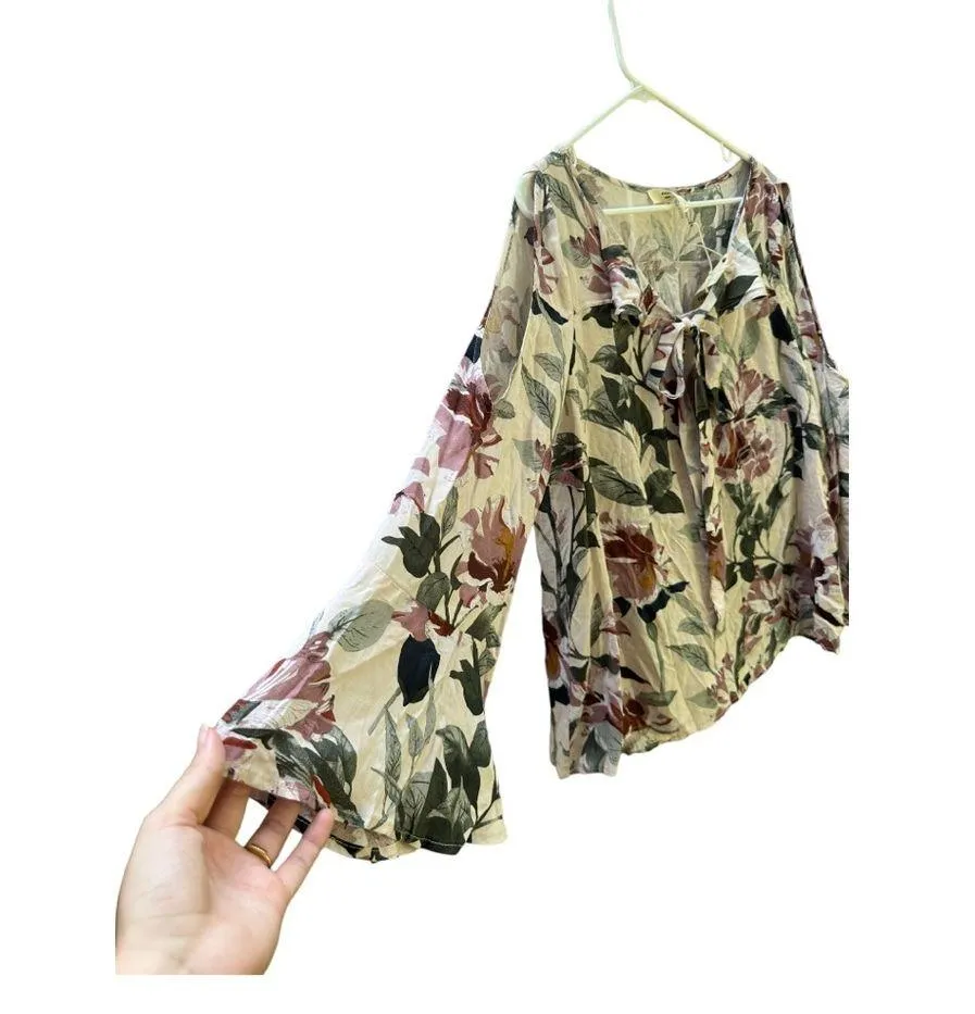 Entro Floral Blouse // Size Medium - Image 2