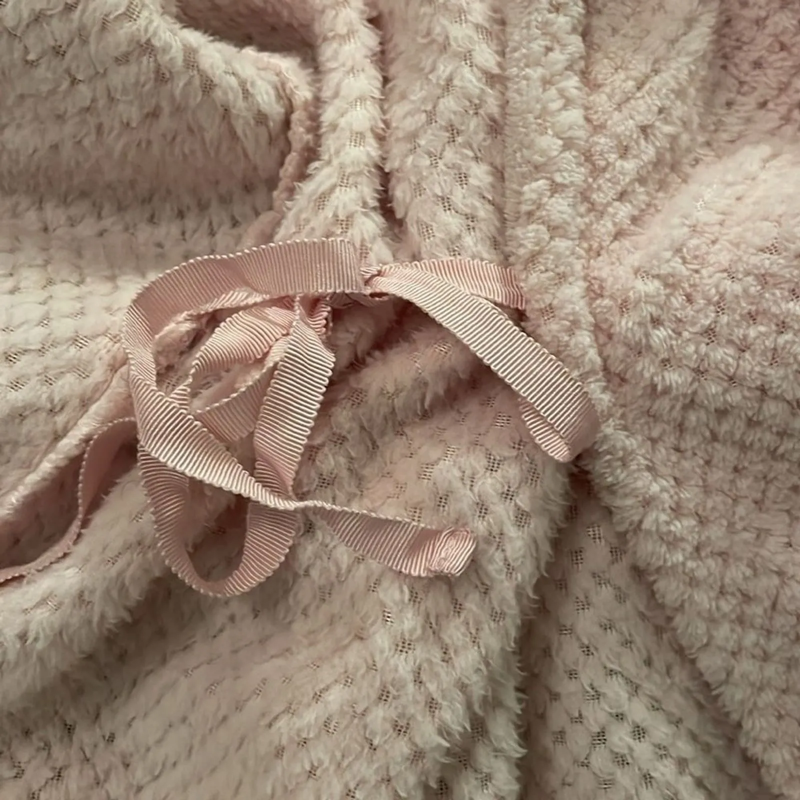 Ulta Beauty Pink Plush Robe Womens Size 1X - Image 3