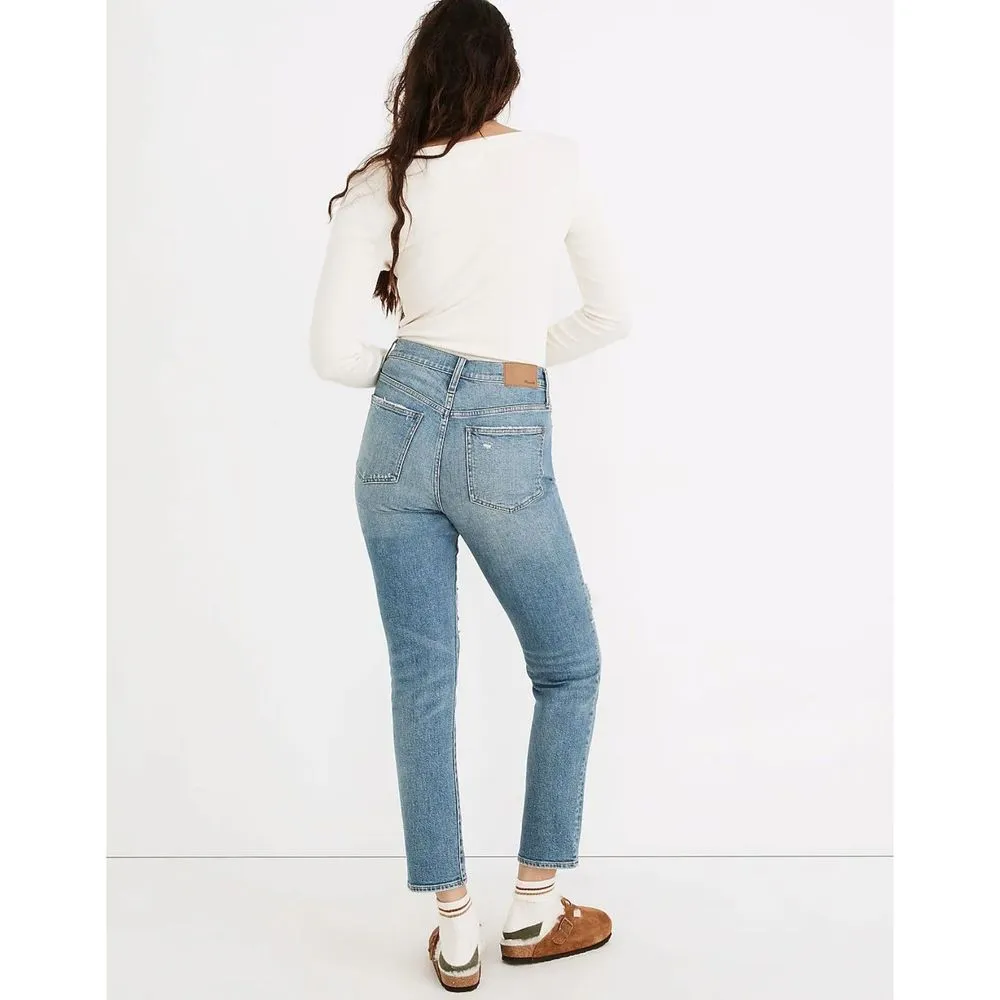 The Perfect Vintage Jean in Denman Wash Size 28 Distressed - Image 4