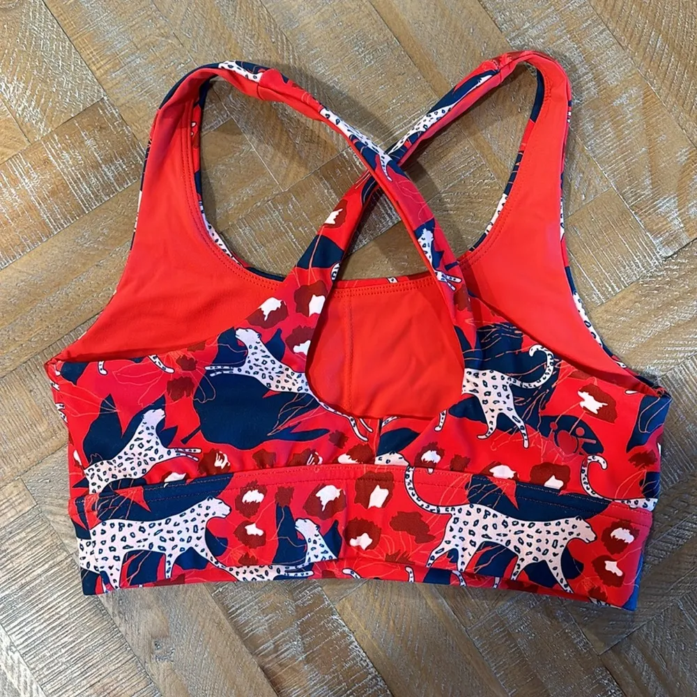 Runners Love Yoga Sports Bra Red Size XS - Image 2