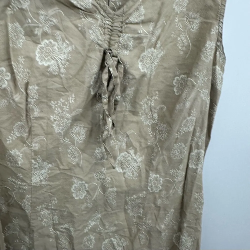 Faded Glory Vintage Y2K Coconut Girl Tank Floral Dress Size Large - Image 3