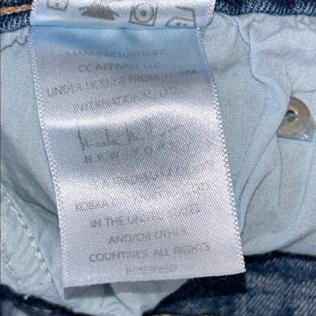 Women's High Rise Jeans - Deep Blue - Image 11