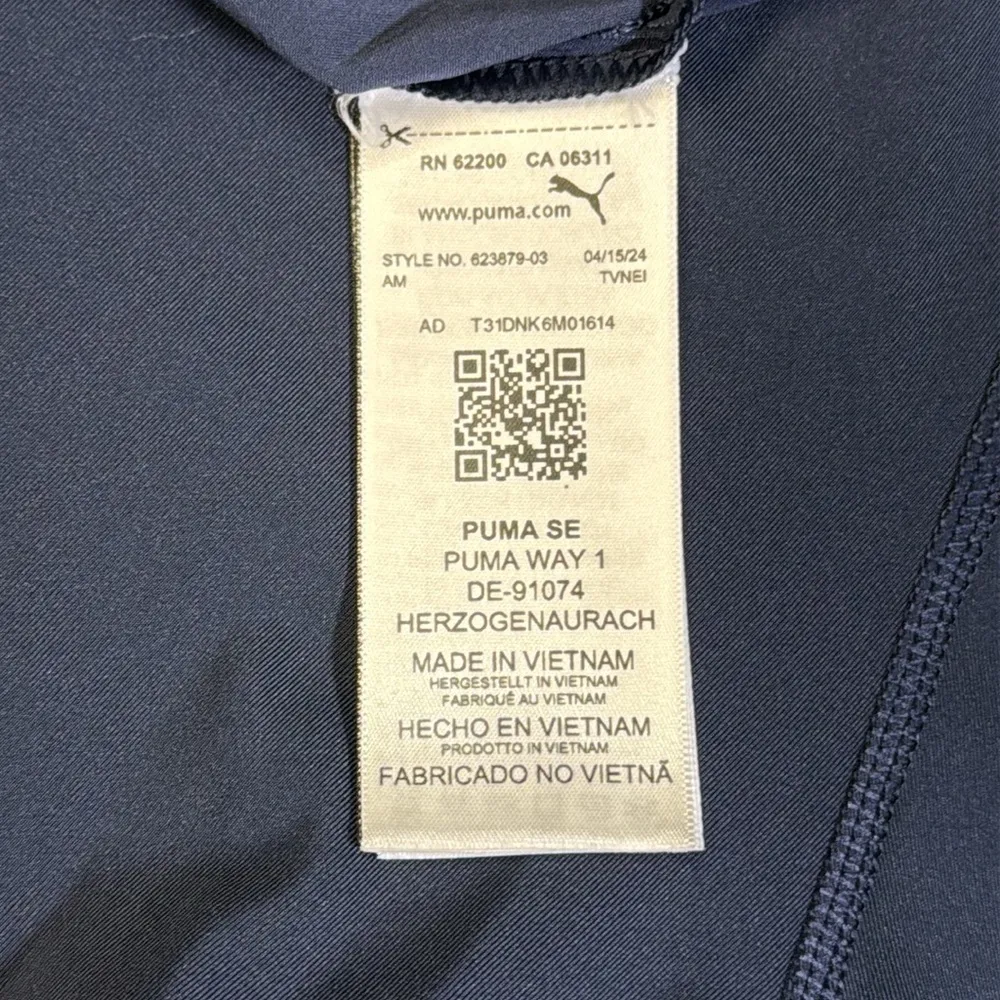 Puma Women's Resort Wrap Golf Skirt- Navy Blue- Medium - Image 13